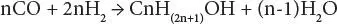 Stoichiometry suggests that the carbon monoxidehydrogen ratio is optimum at 2 - фото 49