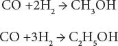 Thus Stoichiometry suggests that the carbon monoxidehydrogen ratio is - фото 51