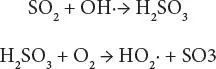 In the presence of water sulfur trioxide SO 3 is converted rapidly to - фото 8