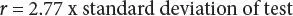 The repeatability interval r is statistically the 95 probability level or - фото 3