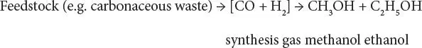 Historically the production of methanol ethanol and higher molecular - фото 50