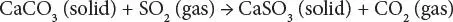 When wet scrubbing with a lime CaOH 2 slurry the reaction also produces - фото 18