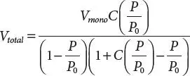 Another form of the BET equation is In these equations Vmono is the adsorbed - фото 44