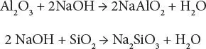 The other components of the bauxite ore do not dissolve Lime may be added to - фото 74