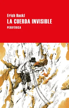 Erich Hackl La cuerda invisible обложка книги