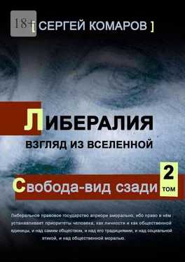 Сергей Комаров Либералия. Взгляд из Вселенной. Свобода – вид сзади обложка книги