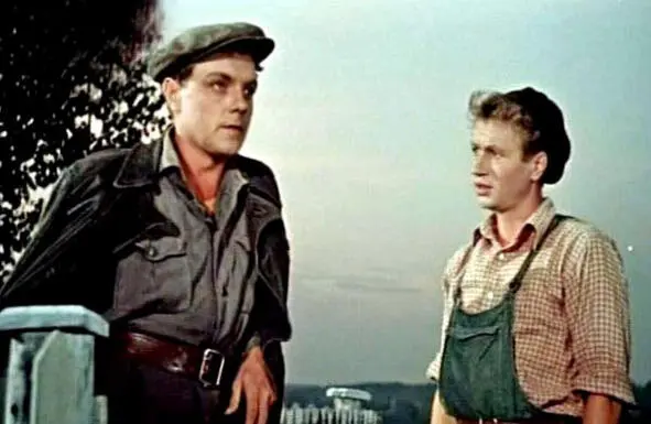 Кадр из фильма Ссора в Лукашах Ссора в Лукашах 1960 год Музыкальную - фото 1