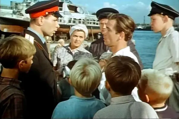 Кадр из фильма Ребята с Канонерского Ребята с Канонерского 1960 год - фото 2