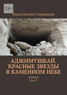 Константин Стерликов Аджимушкай. Красные звезды в каменном небе. Роман. Том 1 обложка книги