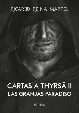 Ricardo Reina Martel Cartas a Thyrsá II. Las granjas Paradiso обложка книги