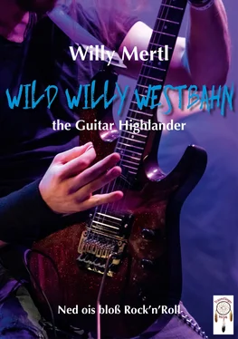 Willy Mertl Wild Willy Westbahn -the Guitar Highlander обложка книги