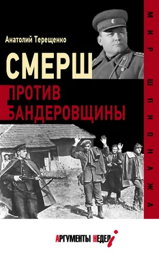 Анатолий Терещенко СМЕРШ против бандеровцев обложка книги