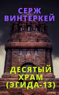 Серж Винтеркей Десятый храм обложка книги