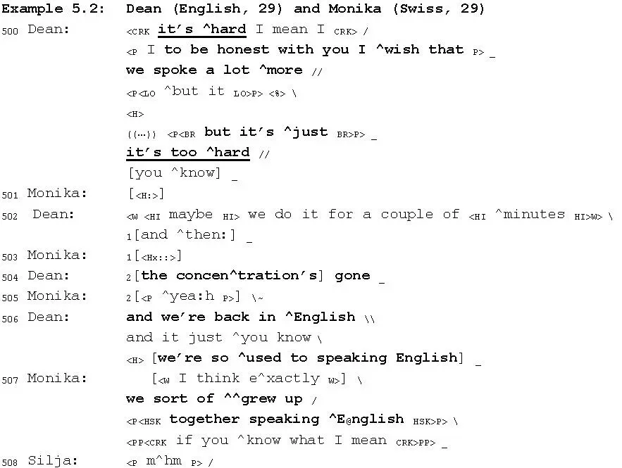 Dean and Monika enumerate several reasons why they rarely speak German to each - фото 3