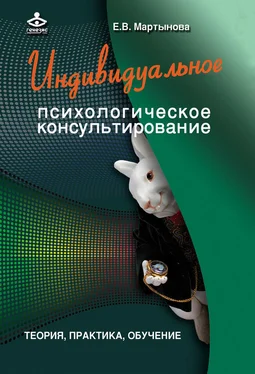 Елена Мартынова Индивидуальное психологическое консультирование. Теория, практика, обучение обложка книги