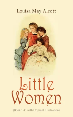 Louisa May Alcott Little Women (Book 1-4: With Original Illustration) обложка книги