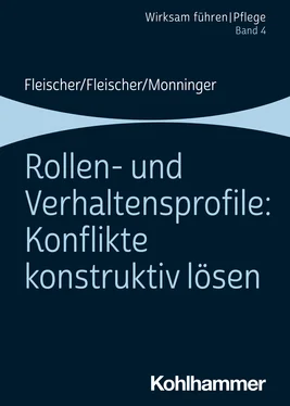 Werner Fleischer Rollen- und Verhaltensprofile: Konflikte konstruktiv lösen обложка книги