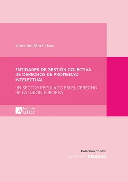 Mercedes Morán Ruiz Entidades de gestión colectiva de derechos de propiedad intelectual обложка книги