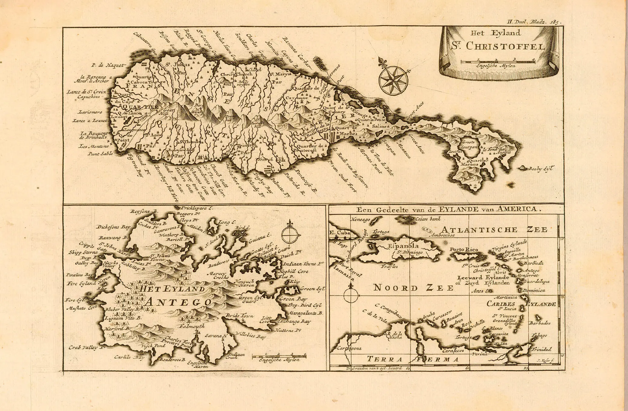 Figura 2 Mapa de San Cristóbal o Saint Kitts uno de Antigua en el recuadro - фото 4