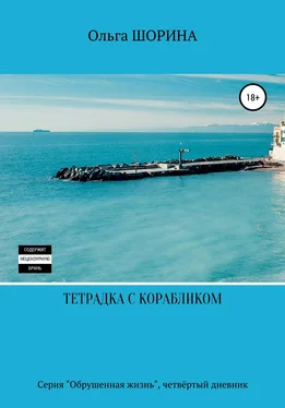 Ольга Шорина Тетрадка с корабликом обложка книги