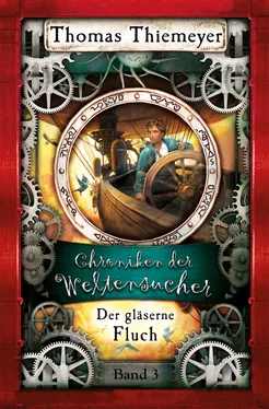 Thomas Thiemeyer Der gläserne Fluch обложка книги