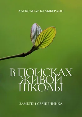 Александр Балыбердин В поисках Живой школы. Заметки священника обложка книги