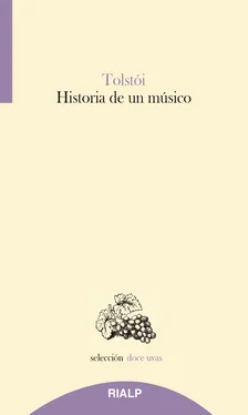 Leo Tolstoy Historia de un músico обложка книги