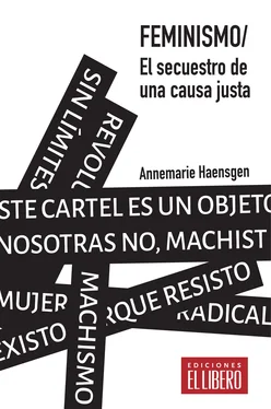 Annemarie Haensgen Feminismo. El secuestro de una causa justa обложка книги