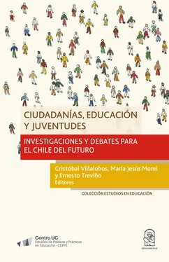 Cristóbal Villalobos Ciudadanías, educación y juventudes обложка книги