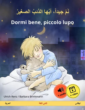Ulrich Renz نم جيداً، أيها الذئبُ الصغيرْ – Dormi bene, piccolo lupo (العربية – إيطالي) обложка книги
