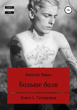 Алексей Левин Больше боли. Книга 1. Татуировка обложка книги