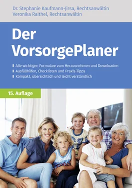 Stephanie Kaufmann-Jirsa Der VorsorgePlaner обложка книги