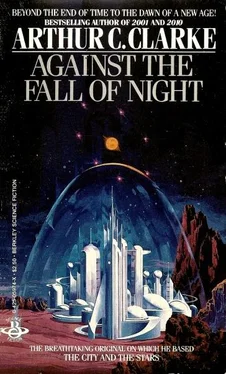 Arthur Clarke Against the Fall of Night обложка книги