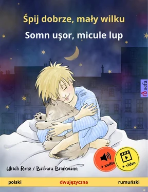 Ulrich Renz Śpij dobrze, mały wilku – Somn uşor, micule lup (polski – rumuński) обложка книги
