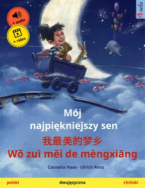 Cornelia Haas Mój najpiękniejszy sen – 我最美的梦乡 Wǒ zuì měi de mèngxiāng (polski – chiński) обложка книги