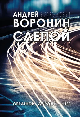 Андрей Воронин Слепой. Обратной дороги нет обложка книги