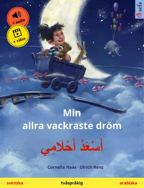 Cornelia Haas Min allra vackraste dröm – أَسْعَدُ أَحْلَامِي (svenska – arabiska) обложка книги