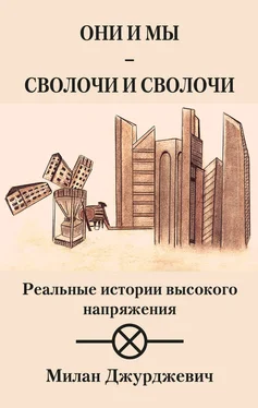 Милан Джурджевич Они и мы – сволочи и сволочи обложка книги