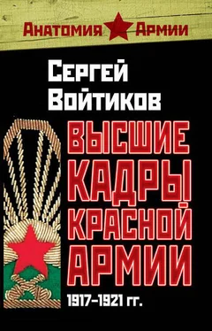 Сергей Войтиков Высшие кадры Красной Армии. 1917–1921 гг. обложка книги