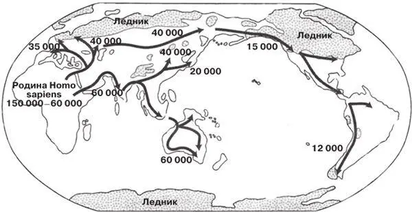 Рис 13 Единство рода человеческого восстановлено распространение людей - фото 5