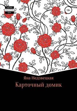 Яна Недзвецкая Карточный домик обложка книги