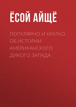 Ёсой Айщё Популярно и кратко об истории американского Дикого Запада обложка книги