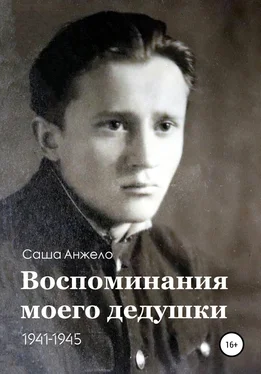 Саша Анжело Воспоминания моего дедушки. 1941-1945 обложка книги