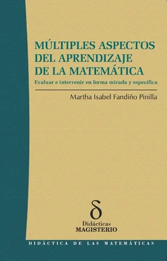 Martha Isabel Fandiño Pinilla Múltiples aspectos del aprendizaje de la matemática обложка книги