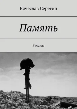 Вячеслав Серёгин Память. Рассказ обложка книги