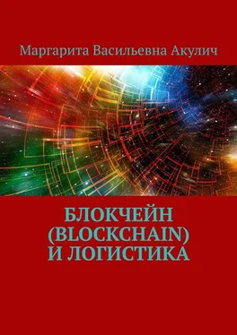 Маргарита Акулич Блокчейн (Blockchain) и логистика обложка книги