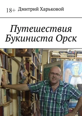 Дмитрий Харьковой Путешествия Букиниста Орск обложка книги