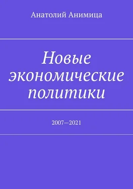 Анатолий Анимица Новые экономические политики. 2007—2021 обложка книги