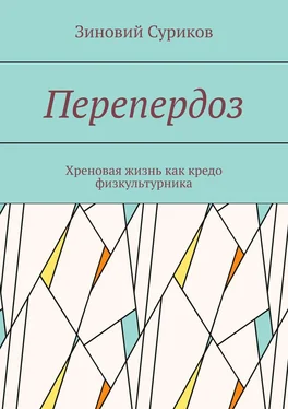 Зиновий Суриков Перепердоз. Хреновая жизнь как кредо физкультурника обложка книги