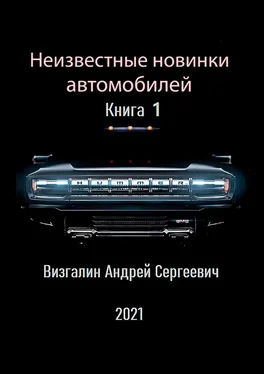 Андрей Визгалин Неизвестные новинки автомобилей обложка книги